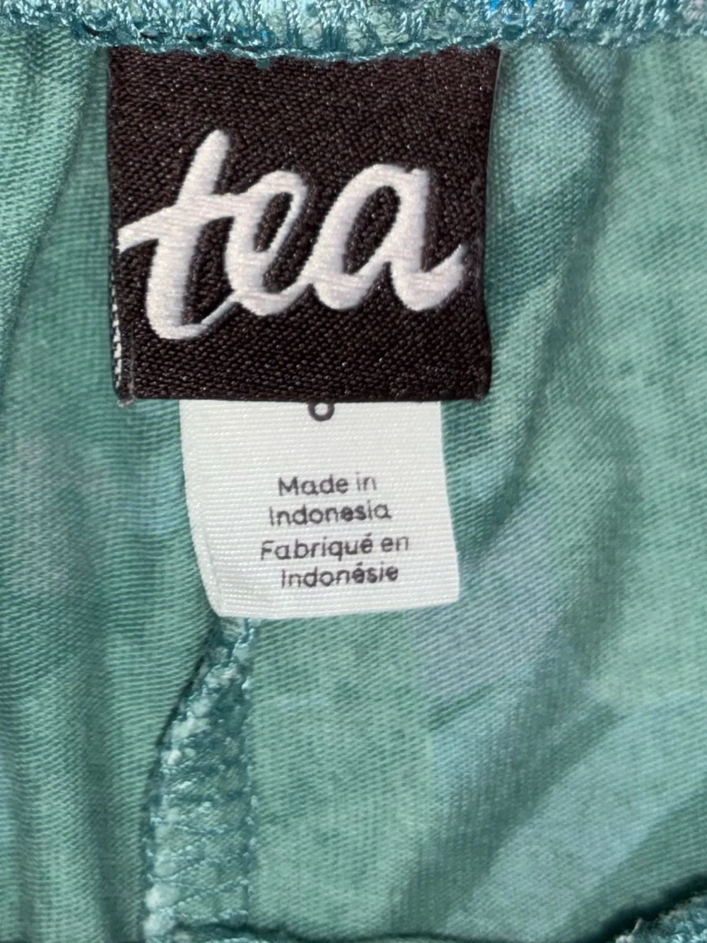 Tea Collection Blue Floral Long-Sleeve Set for Kids